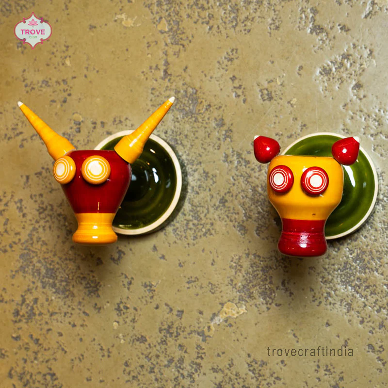 Channapatna Cute Animal Themed - Wall Hooks / Hangers - Image 3