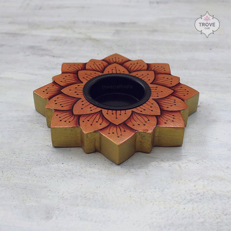 Lotus Tea-Light Holder Set - Image 4