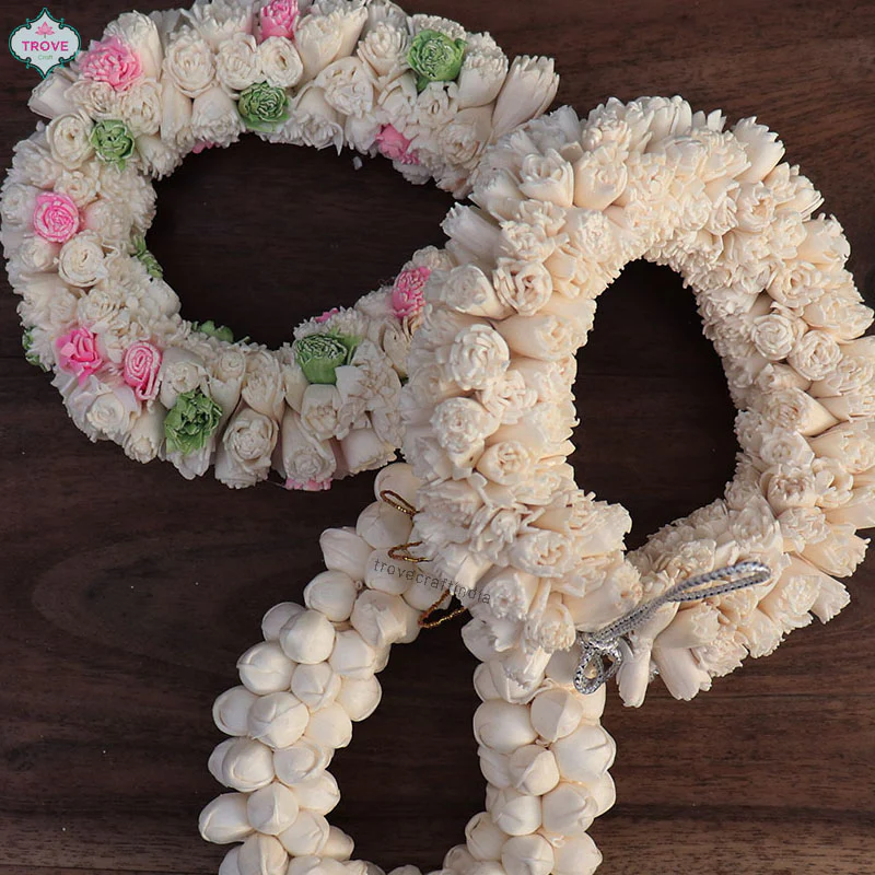 Set of Shola Jasmine/Mogra Hair Gajra Ornament - Image 5