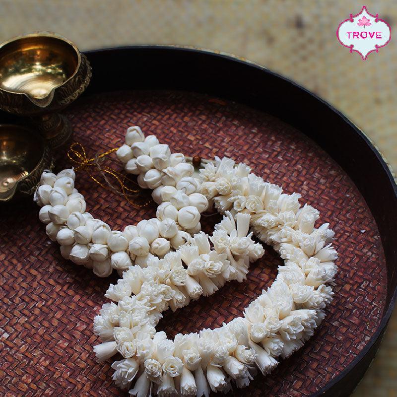 Set of Shola Jasmine/Mogra Hair Gajra Ornament - Image 6
